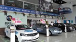 运泽吉利4S店 新车展示