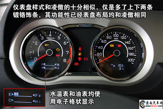 腾翼c30仪表盘图解,腾翼c30故障灯图解 腾翼c30仪表盘