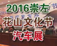 2016崇左花山文化节汽车展